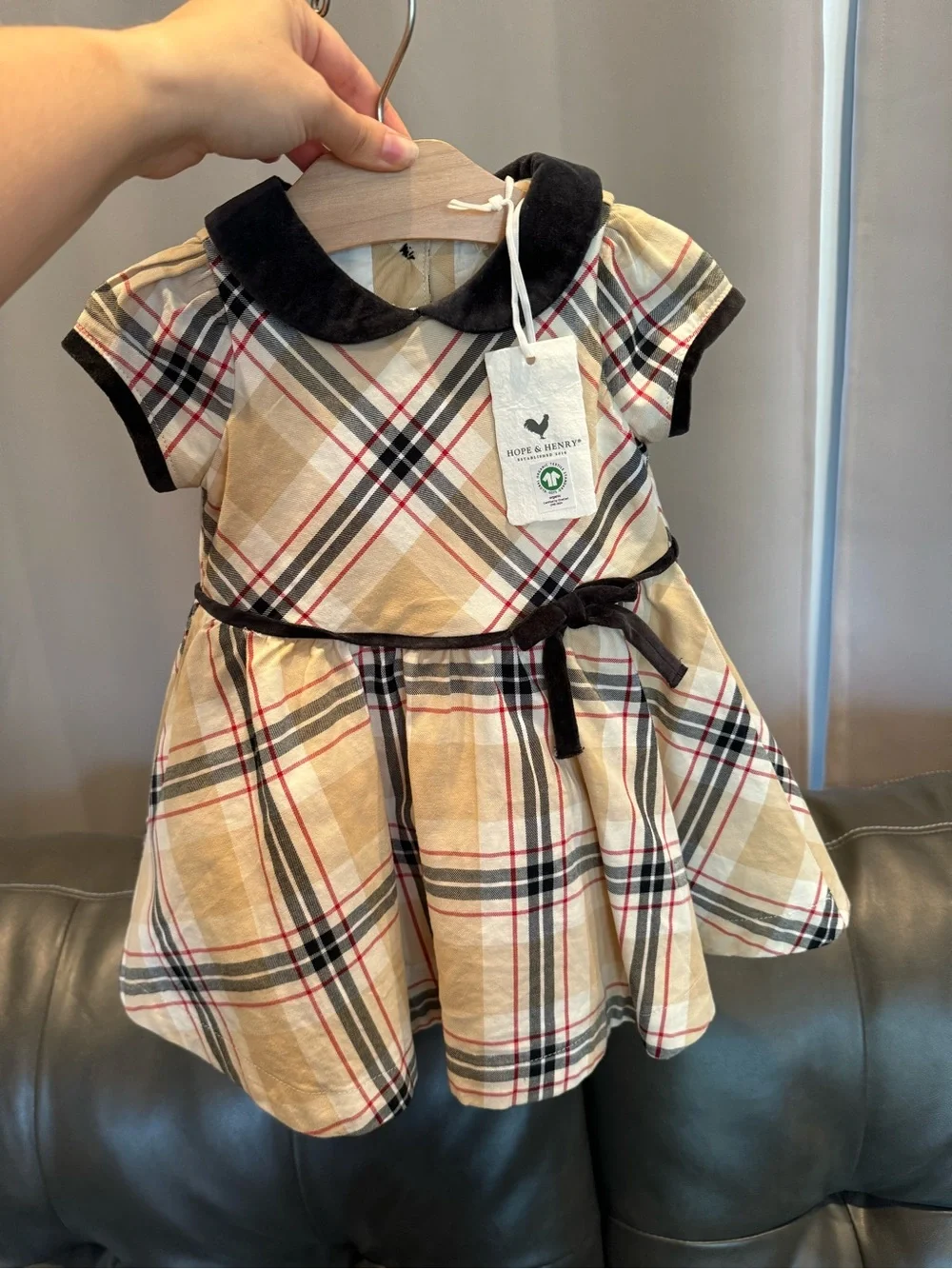 Hope & Henry Baby Dress 6-12 months